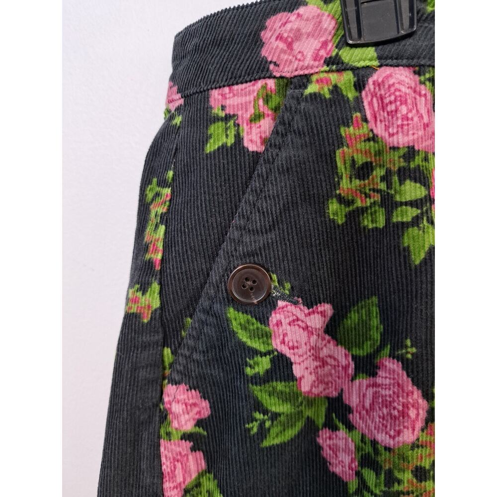 Wild Fable Gray Pink Rose Corduroy Mini Skirt Women’s Size 18 NWT - Picture 5 of 9